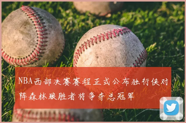 NBA西部决赛赛程正式公布独行侠对阵森林狼胜者将争夺总冠军