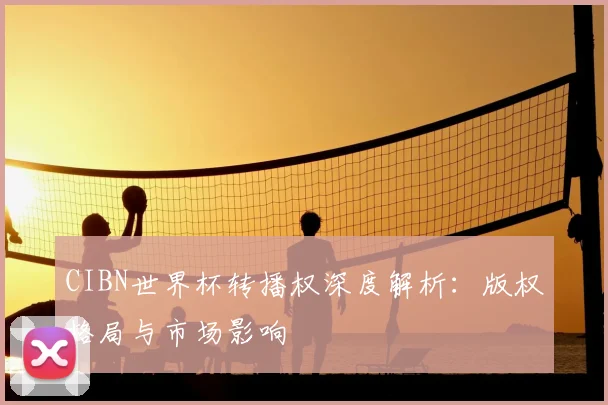 CIBN世界杯转播权深度解析:版权格局与市场影响
